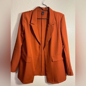 SHEIN Rust Brown Blazer